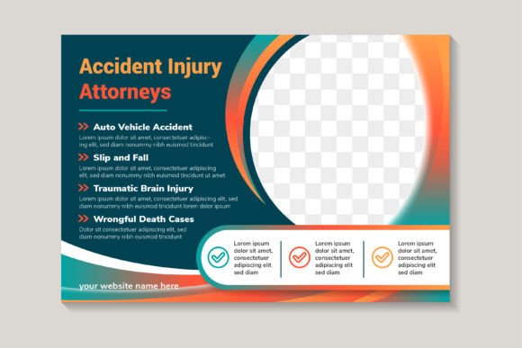 Accident Injury Horizontal Banner Graphics for Your Practice