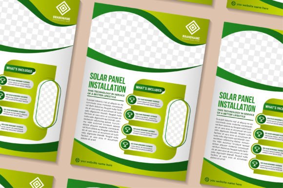 Designing Impactful Solar Panel Vertical Flyers for Modern Renewable Energy Campaigns