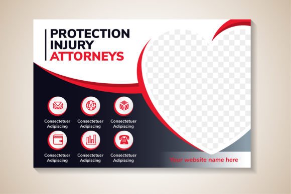 Evaluating the Protection Injury Horizontal Banner for Legal Marketing and Branding