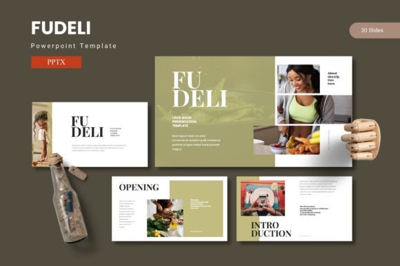 Fudeli - PowerPoint Template: Shaping a Smoother Presentation Design Workflow