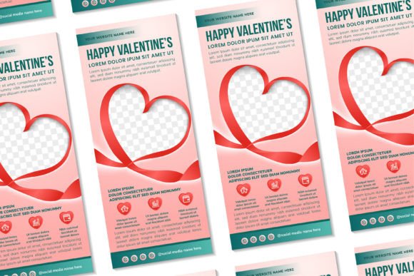Happy Valentines Vertical Banner: Design Possibilities You Can Quickly Adapt