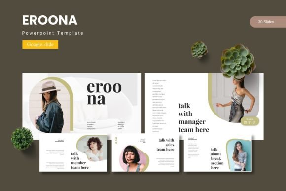 How the Eroona Google Slide Template Reflects the Modern Shift Toward Visual Precision