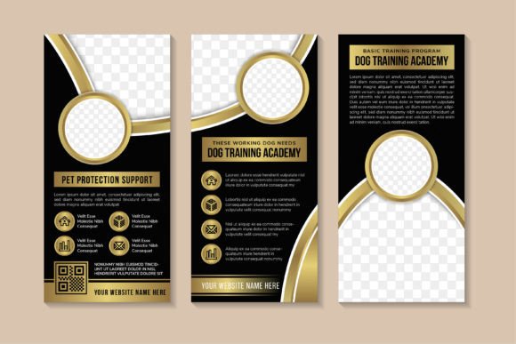 Making a Lasting Impression with a Dog Training Vertical Banner